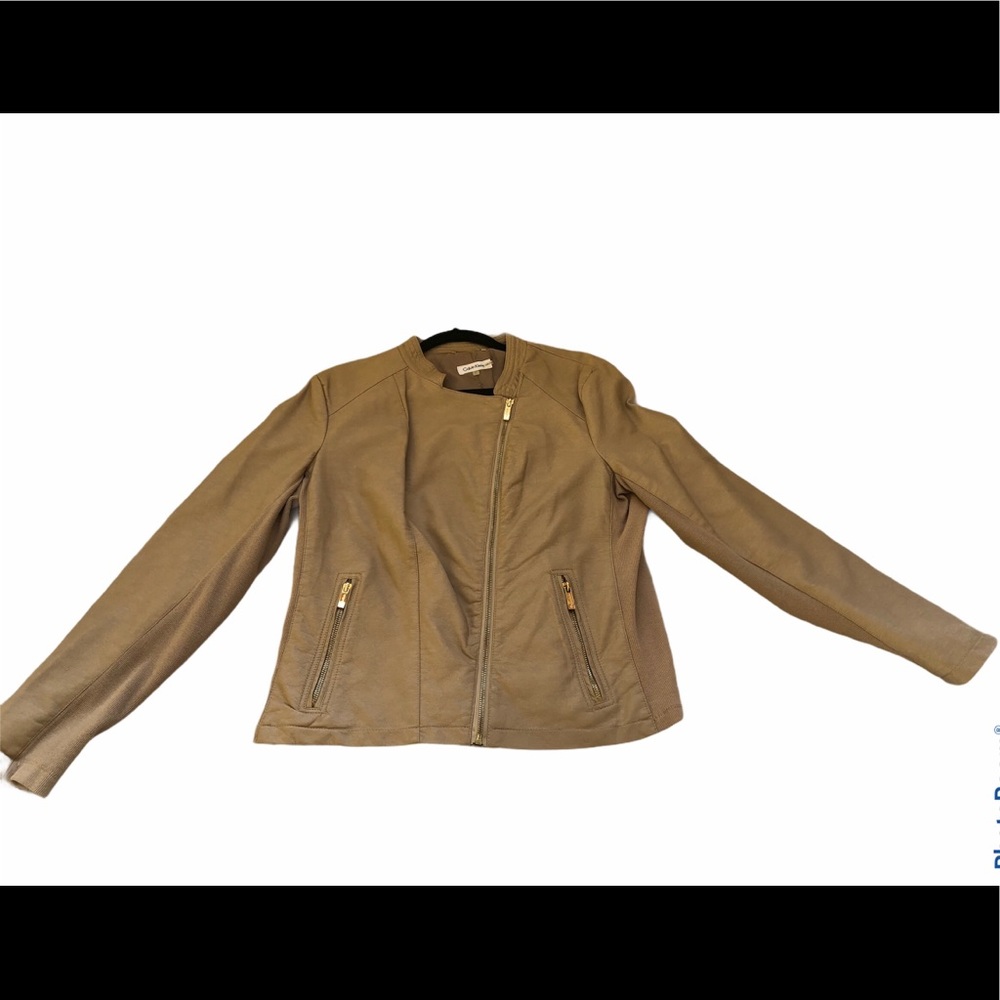 Calvin Klein Faux Leather Jacket